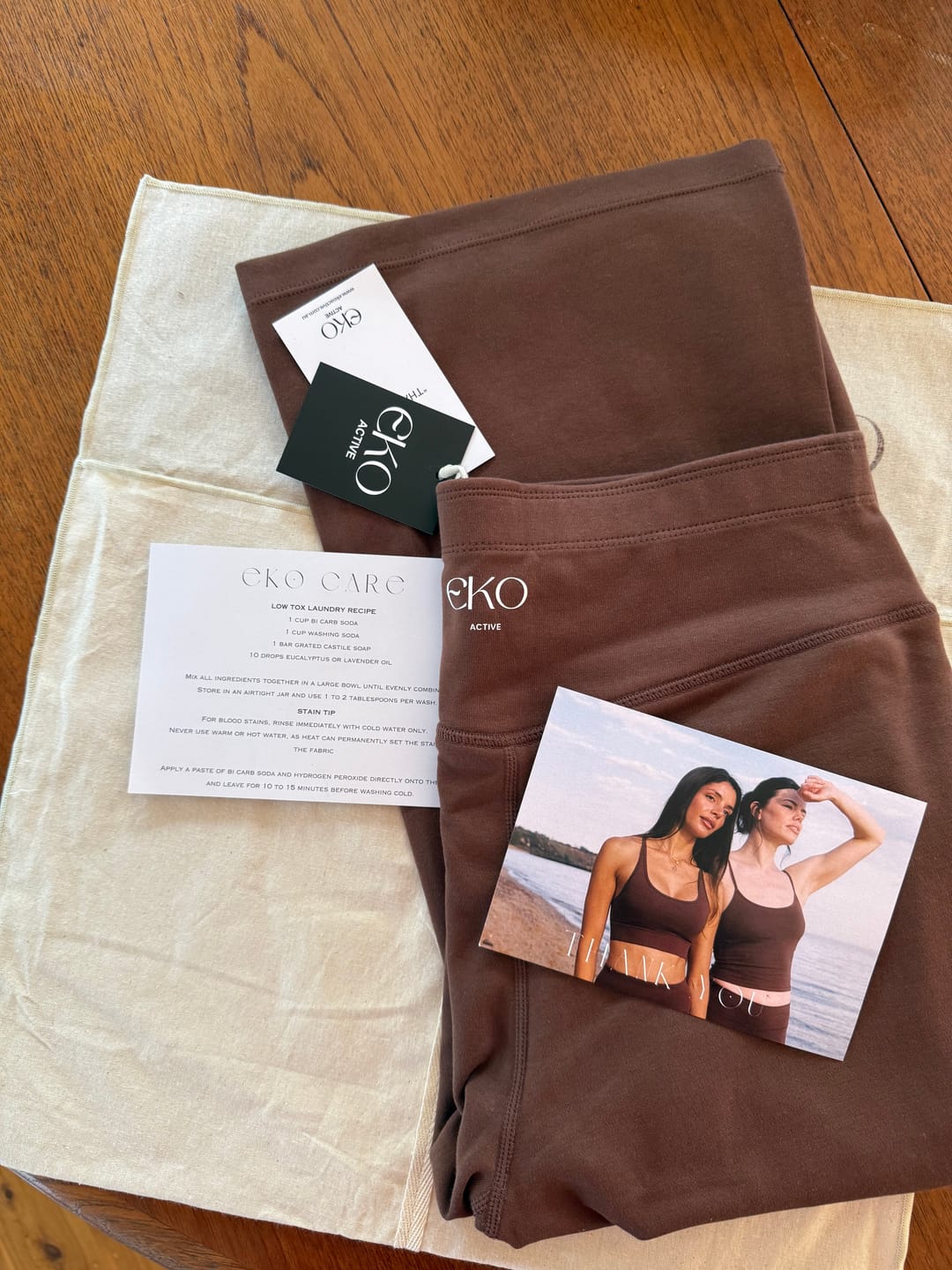 Customer photo review of Essential Flared Leggins