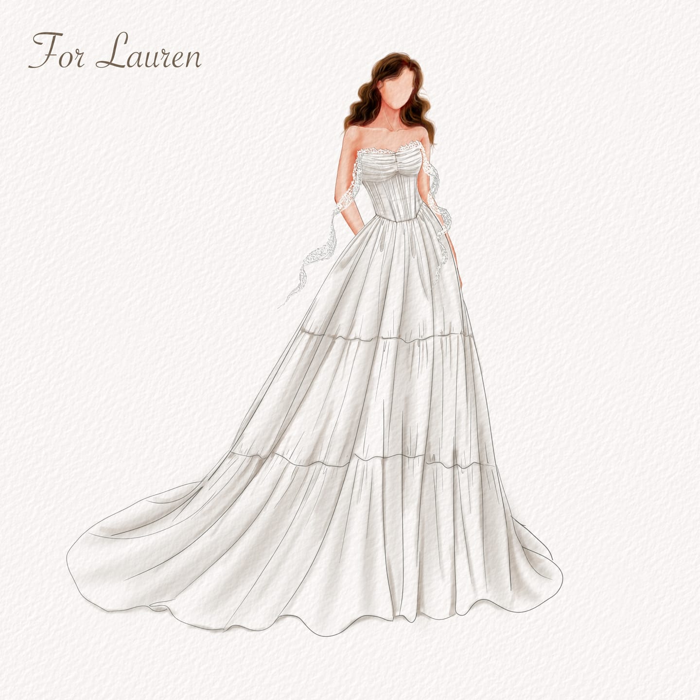 Customer photo review of GOWN SKETCH