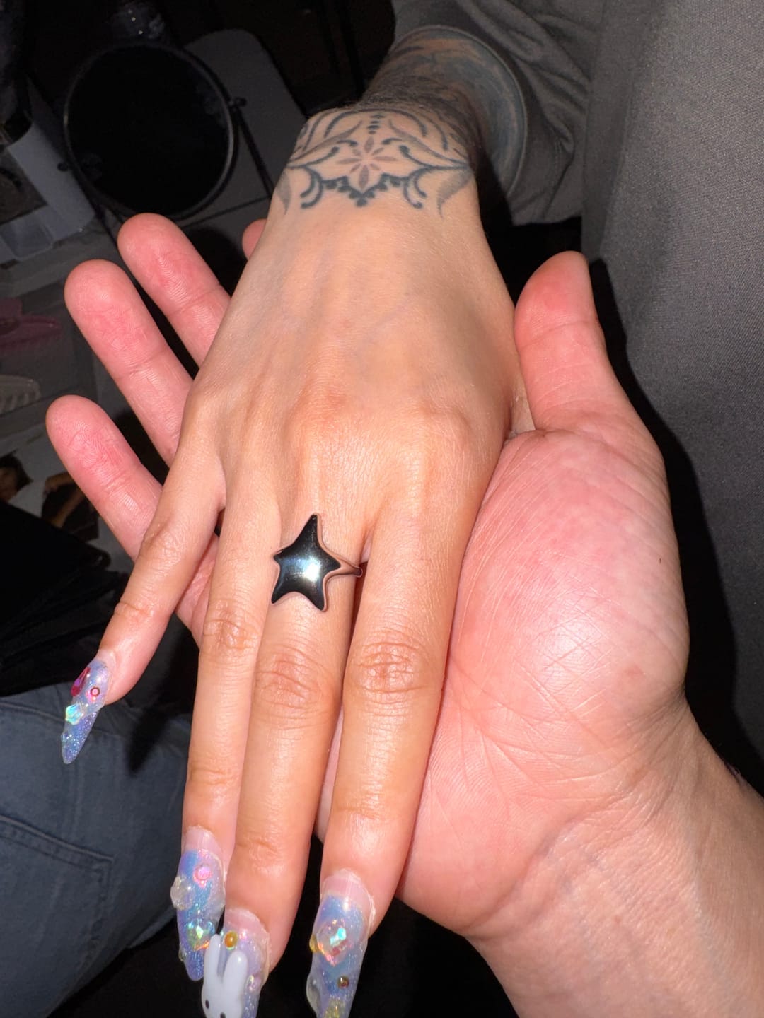 Customer photo review of Étoile Ring - Silver