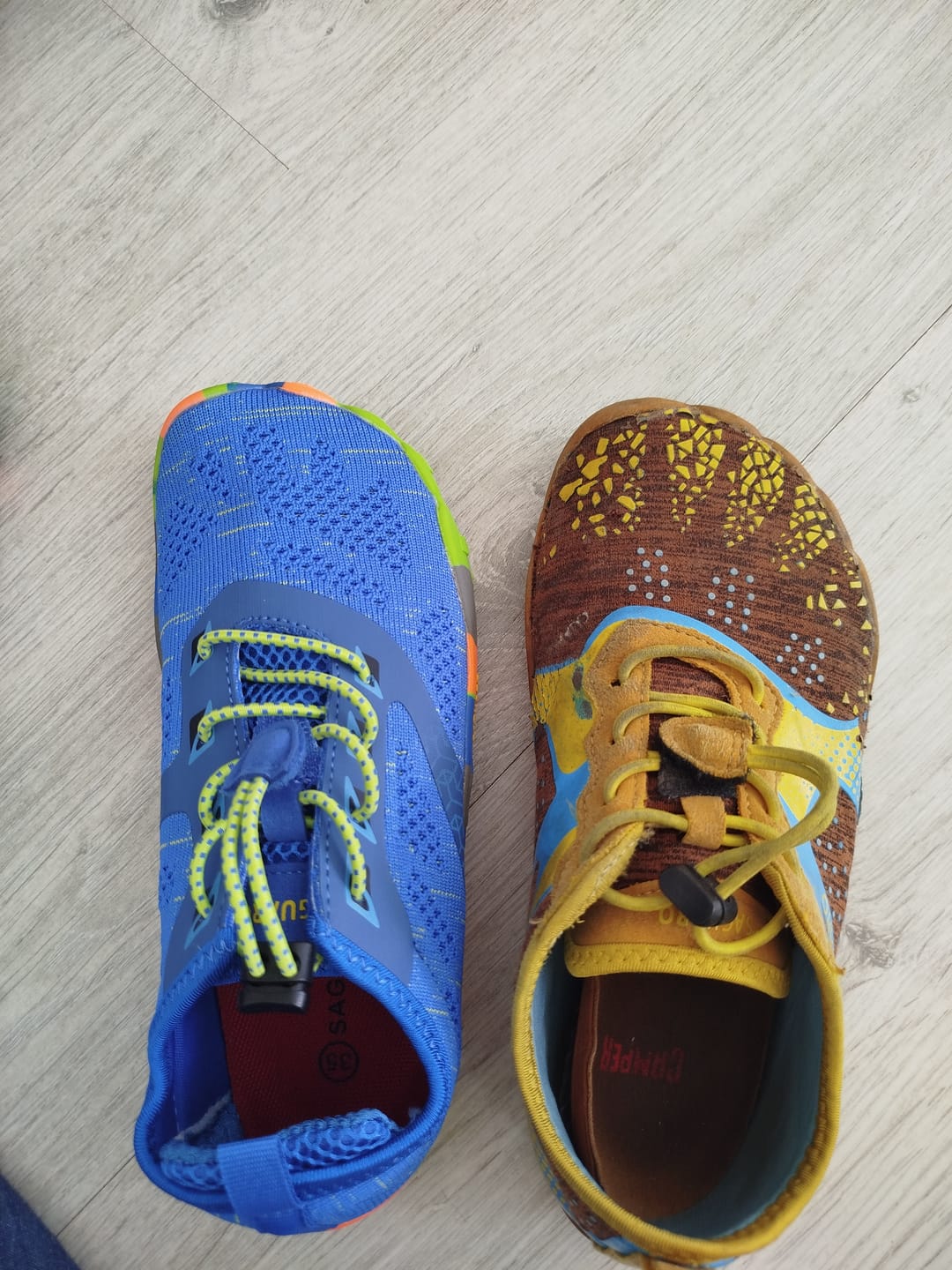 Customer photo review of Niños Smart Ⅰ - Zapatos Barefoot