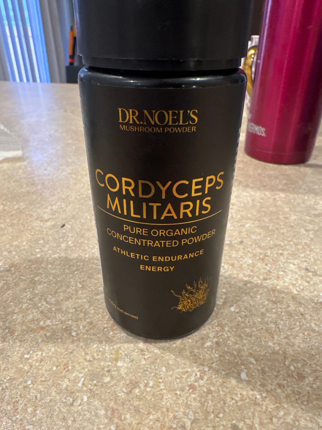 Customer photo review of Cordyceps Militaris Mushroom Extract Powder