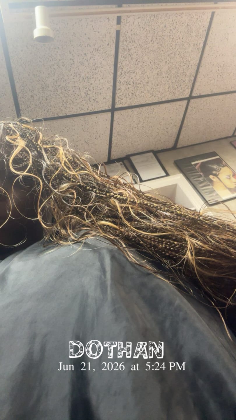 Customer photo review of #4/#27/#30 Mix Color Blend Body Wave Bulk Human Braiding Hair