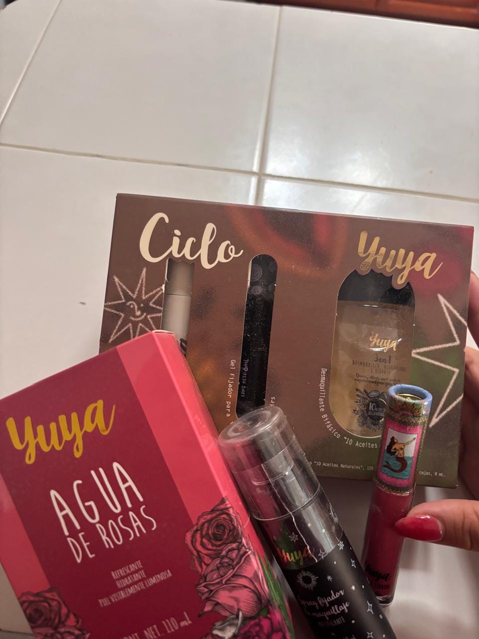 Customer photo review of Agua de Rosas