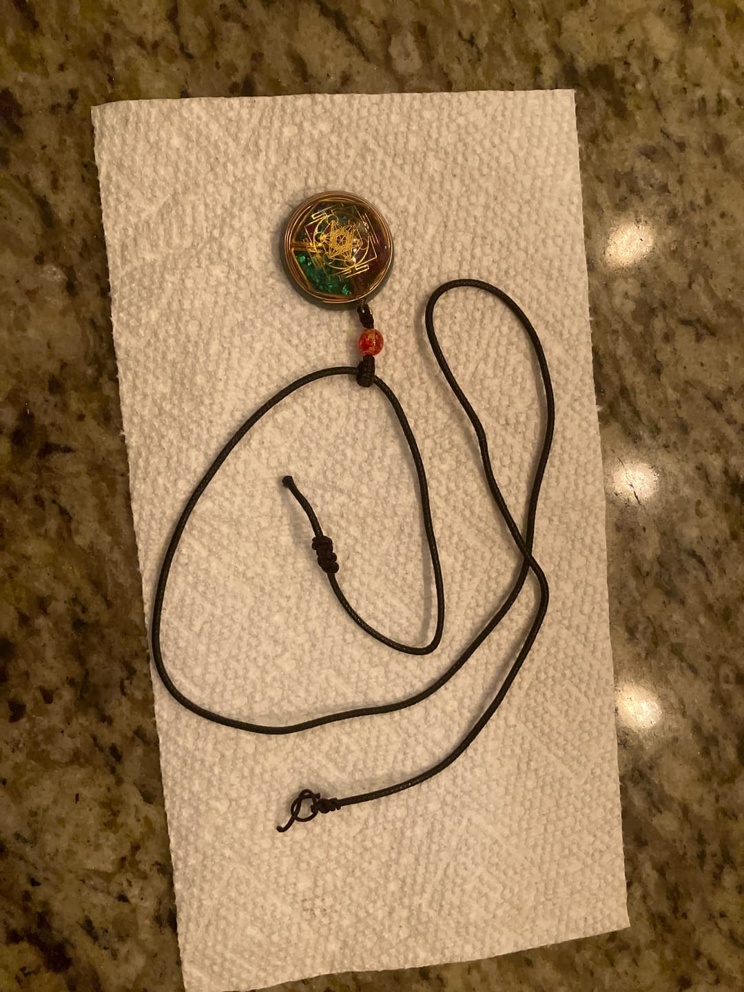 Customer photo review of Magnetic Energy Talisman