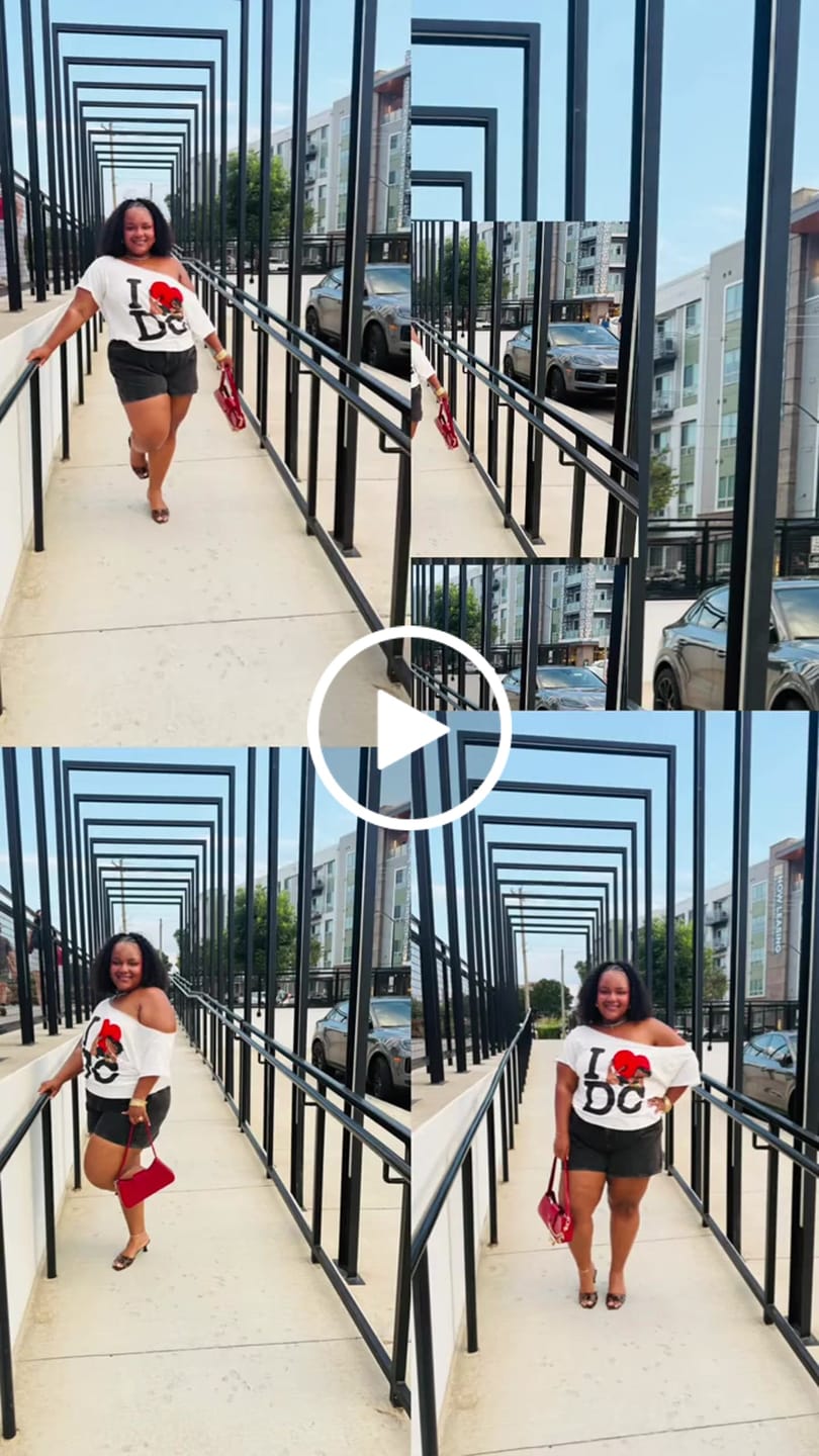 Customer video review of I <3 DC ONE SHOULDER TOP