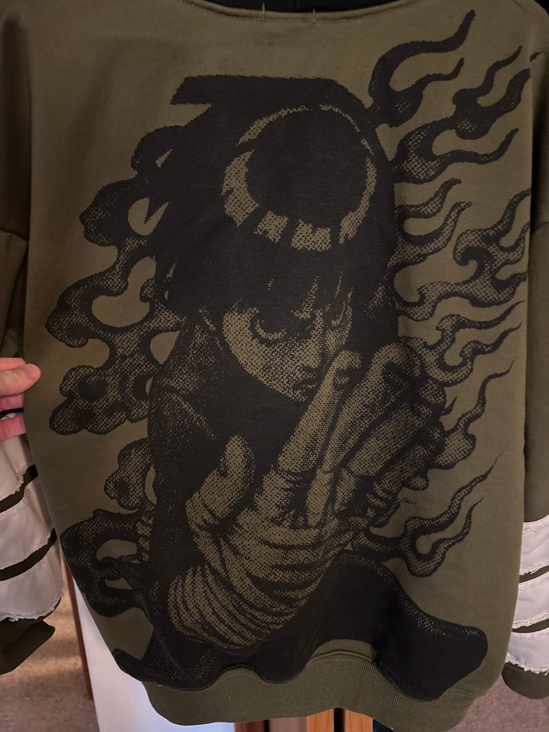 Customer photo review of Ninja Hoodie