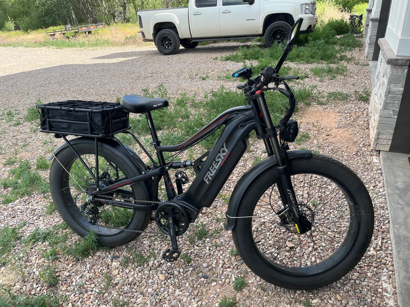 Customer photo review of Rear Basket
