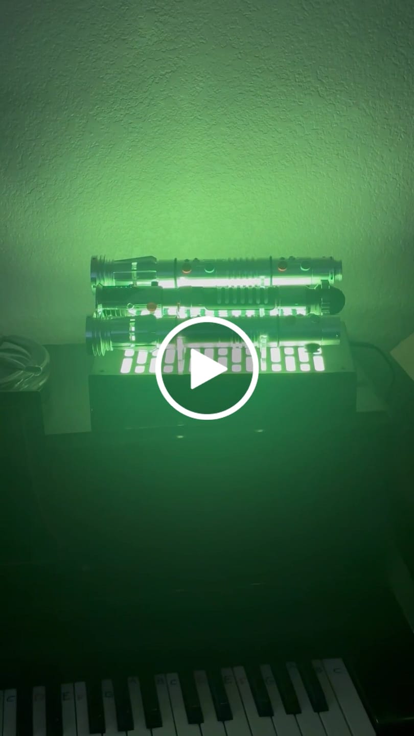 Customer video review of Saber Stand | Premium (Large)