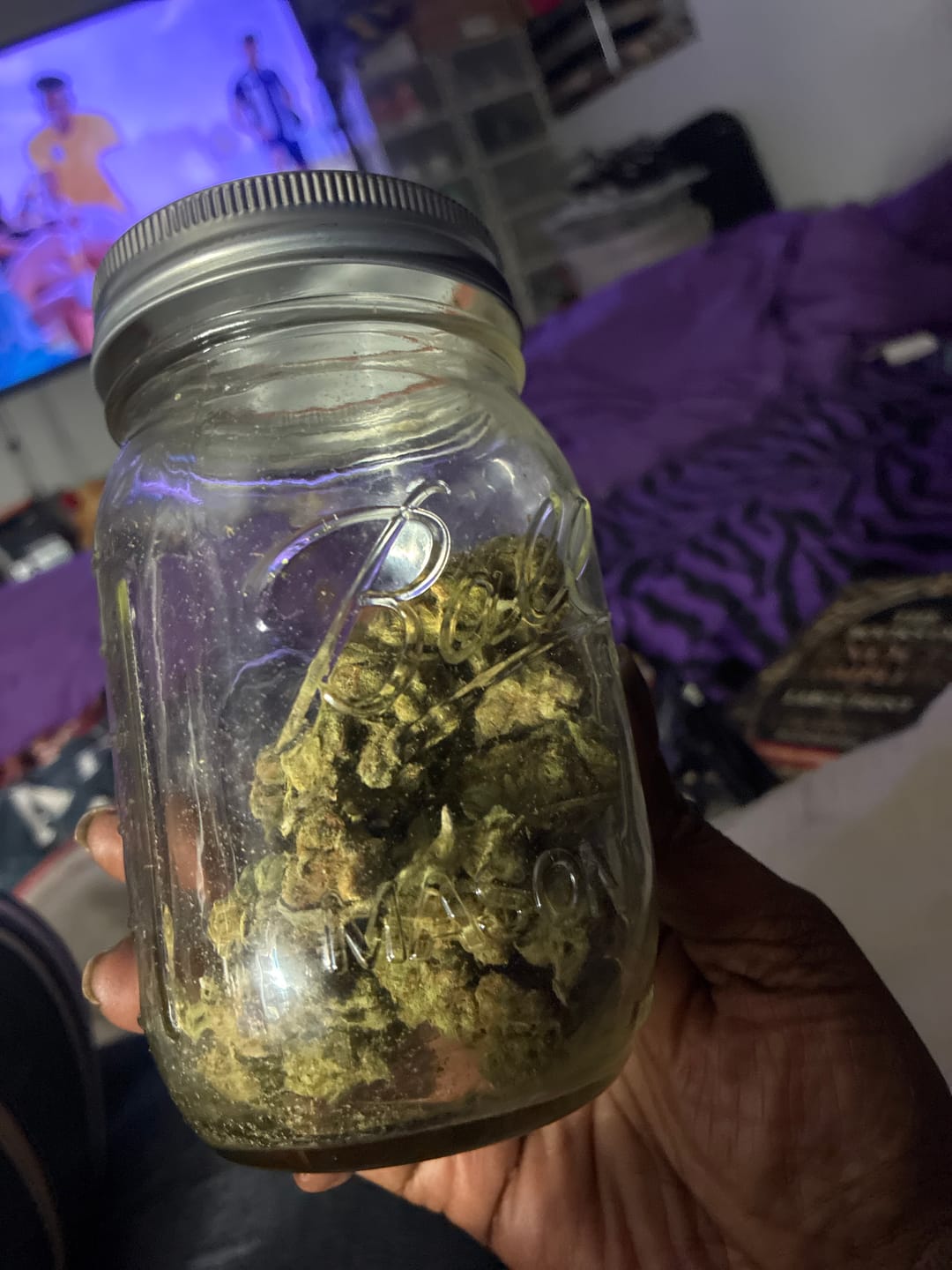 Customer photo review of Blueberry Syrup - Bulk - Indica