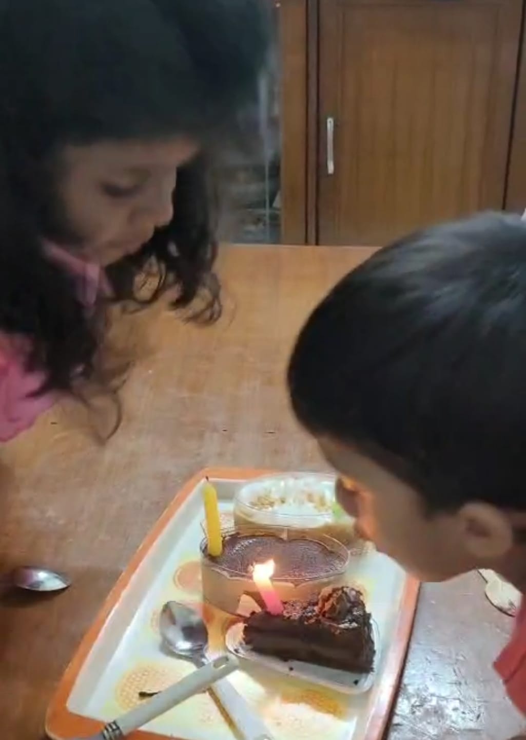 Customer photo review of Tiramisu and Banoffee Pie