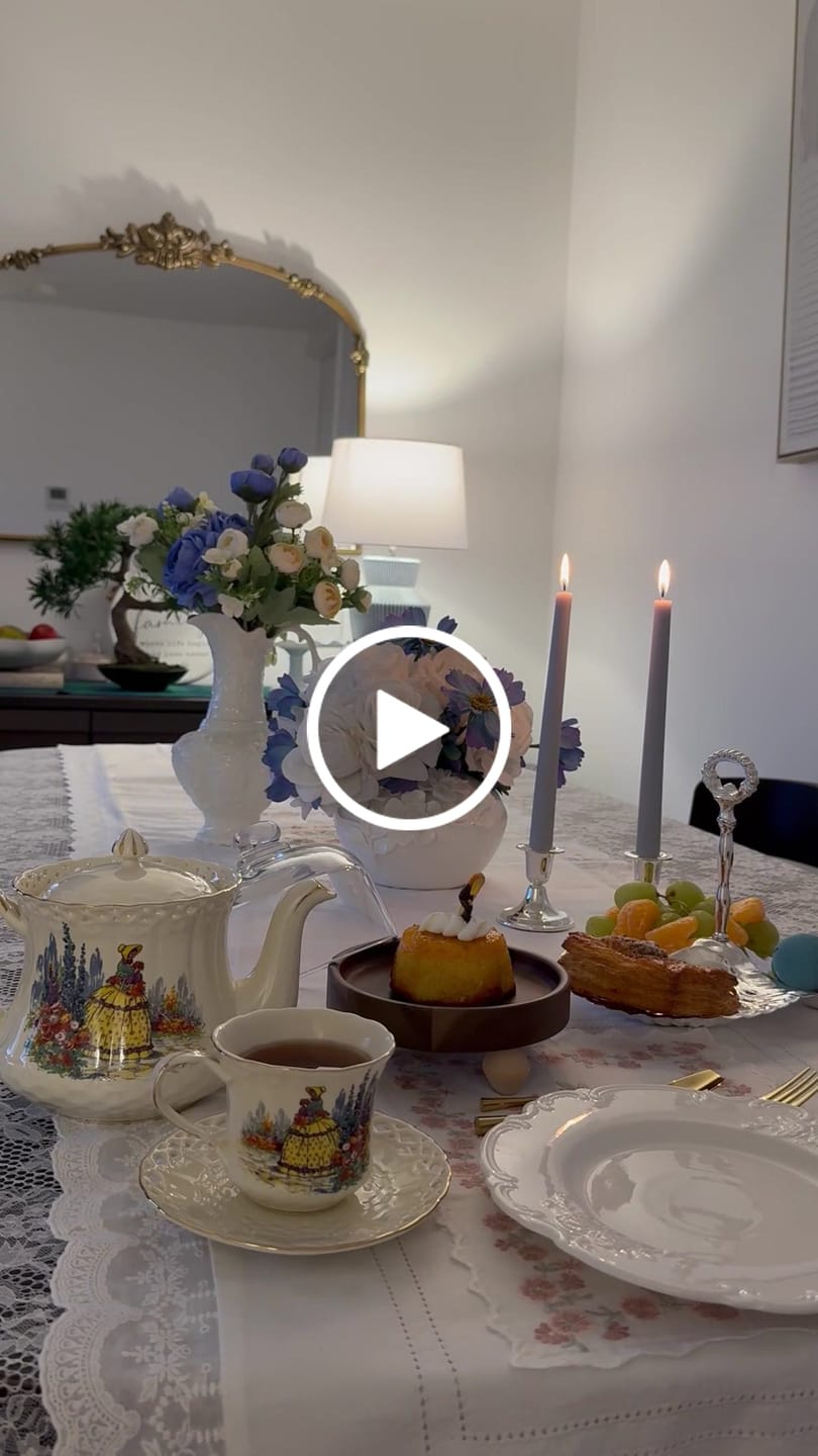 Customer video review of Vintage Garden Teacup & Pot
