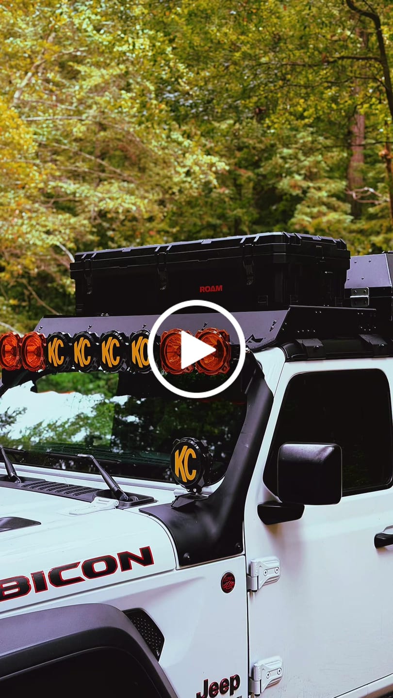 Customer video review of Modular Roof Rack for the Jeep gladiator (2020-Current)