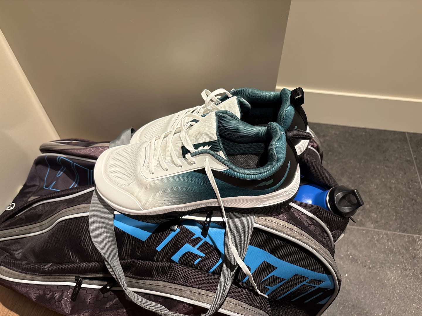 Customer photo review of CUURT Muuv - Wide Toe Box Court Shoes (Unisex)