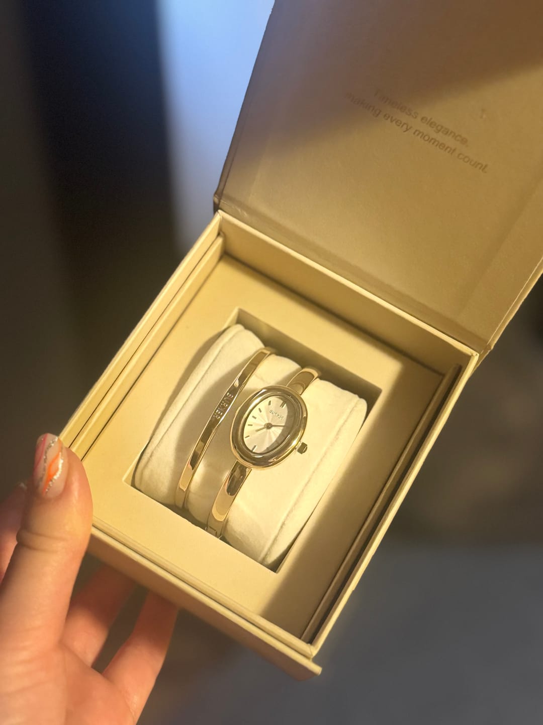 Customer photo review of Diana Gold White