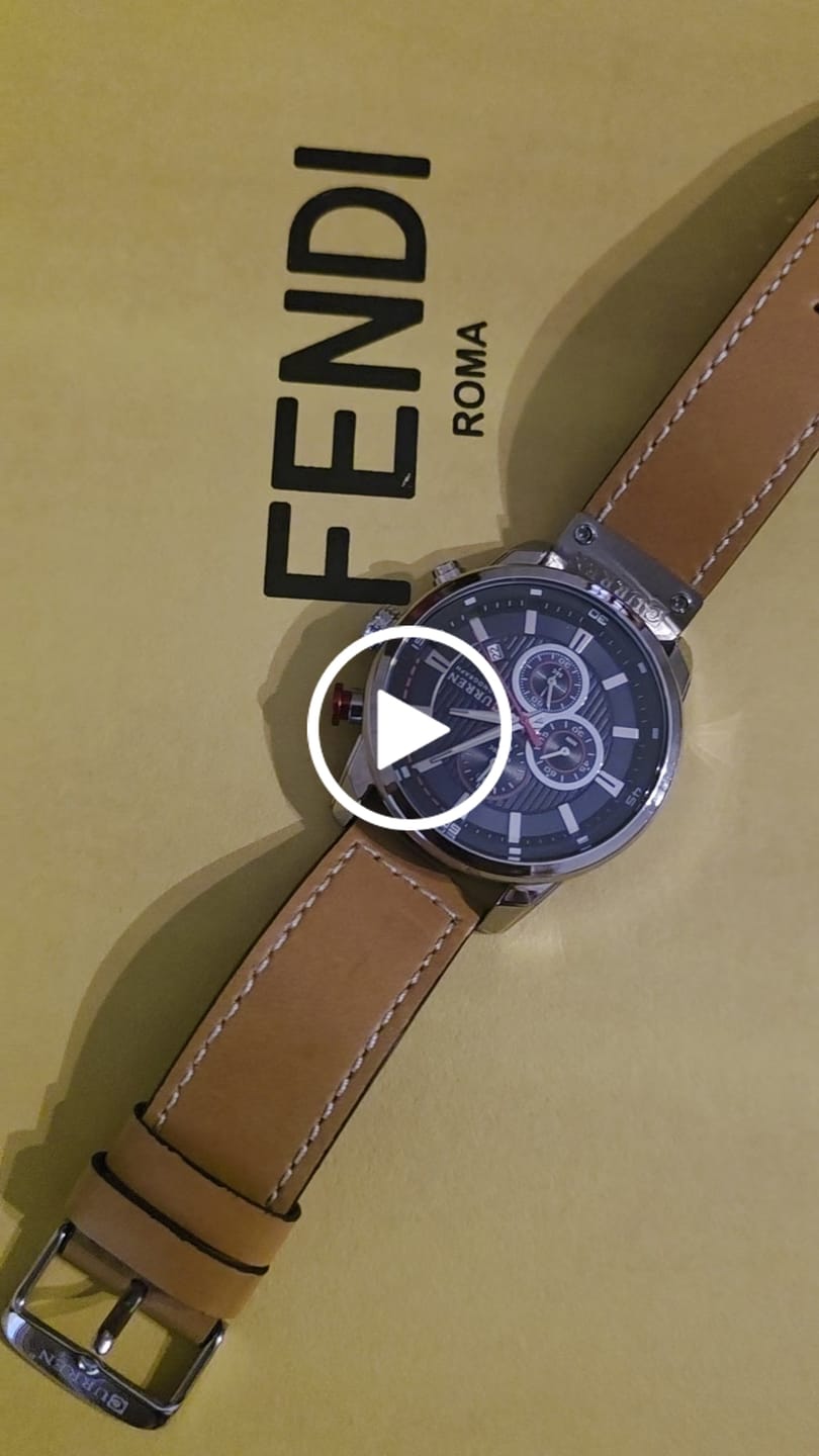 Customer video review of Curren Istanbul® orologio uomo pelle