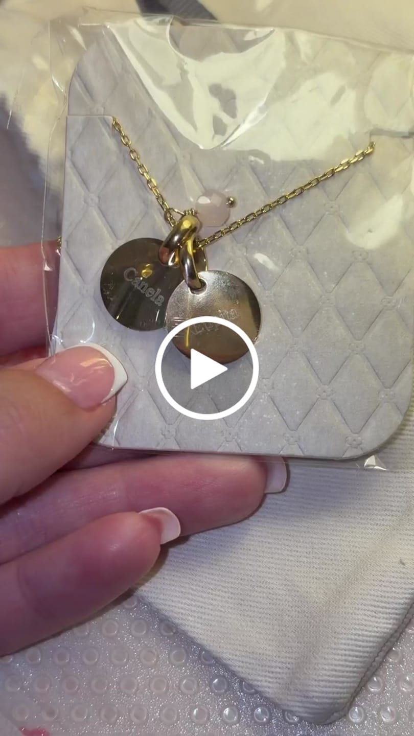 Customer video review of Collar Pacto - Personalizado