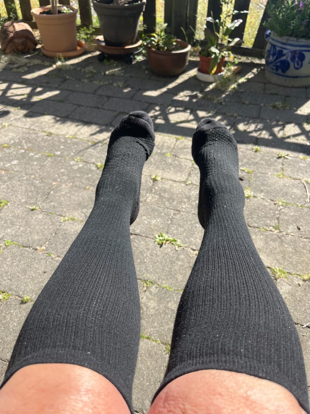 Customer photo review of Støttestrømper