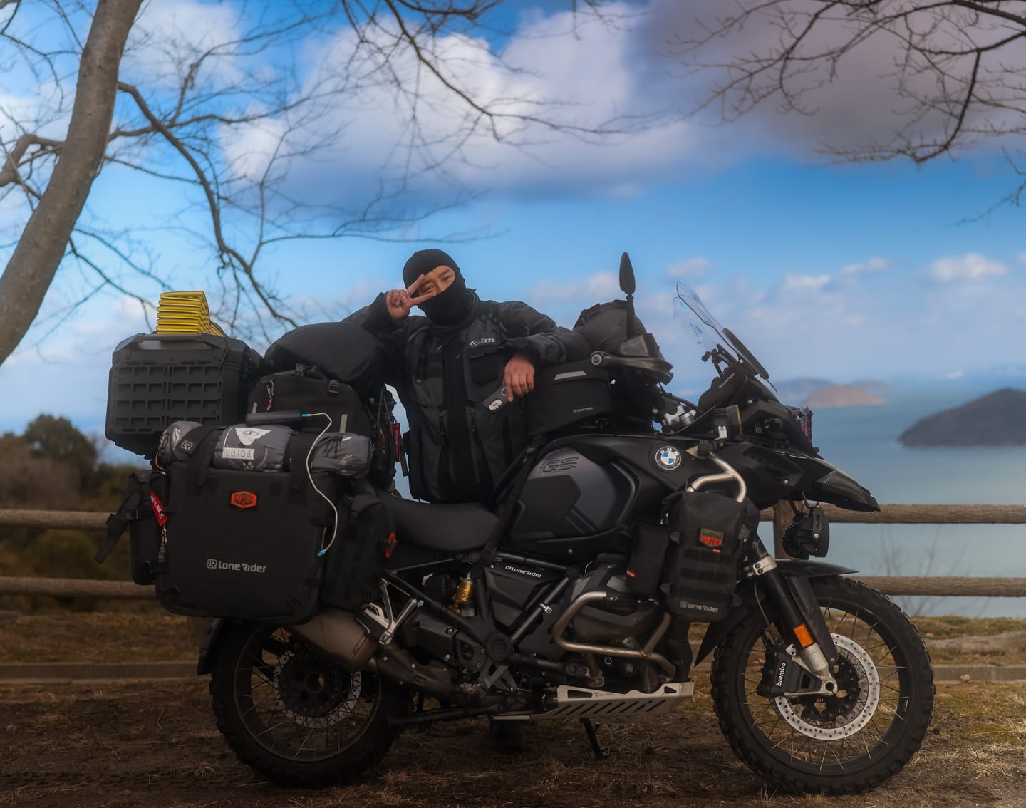 Customer photo review of MotoBags – Semi-Rigid Motorcycle Bags