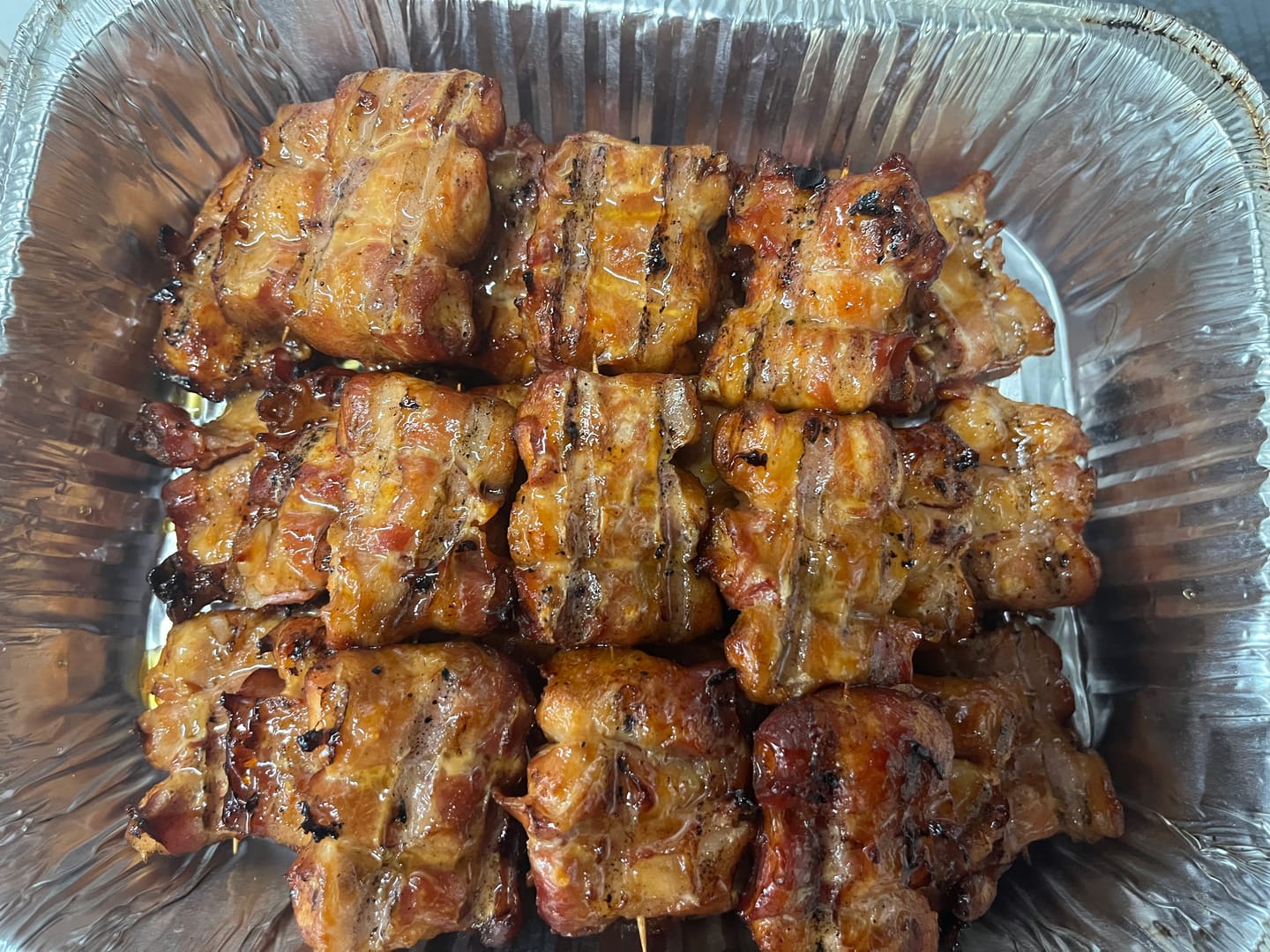 Customer photo review of Brown Sugar Honey Habanero BBQ Glaze