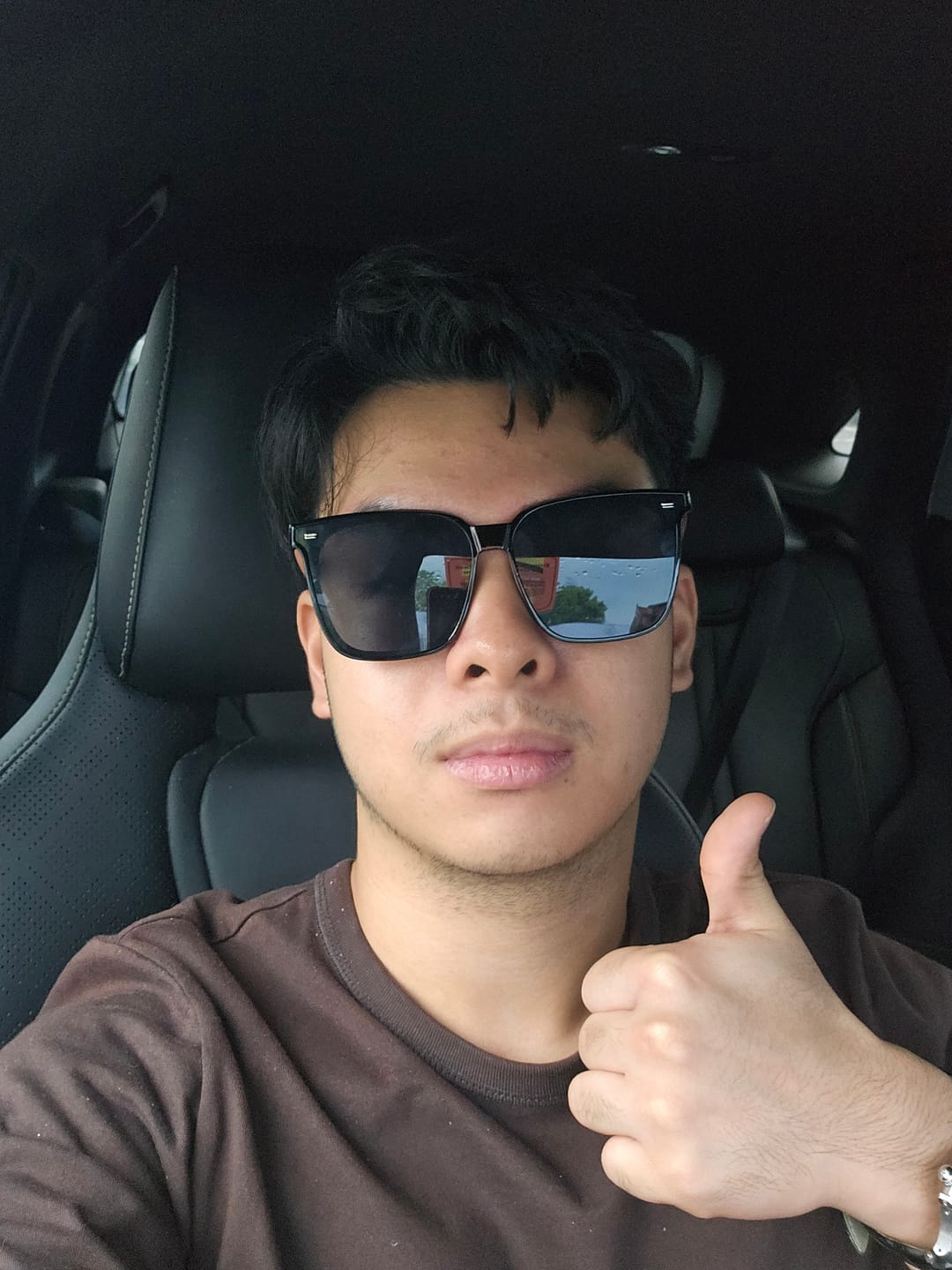 Customer photo review of FREE Sunglasses Leather Pouch + Suede Microfiber Cloth (Worth RM24.90)