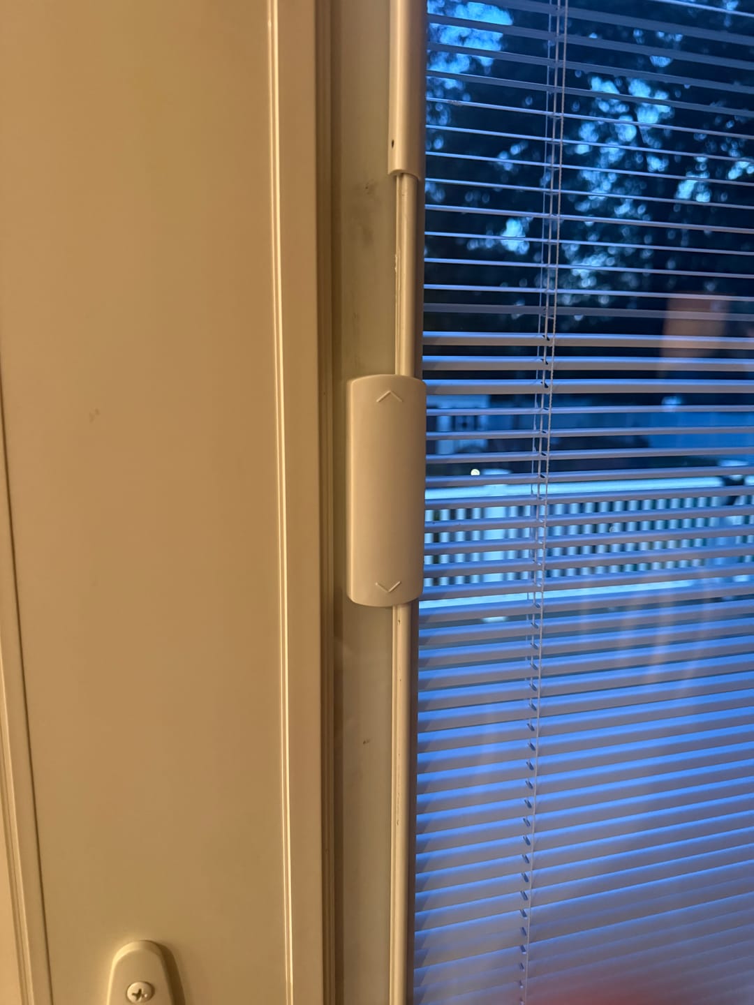 Customer photo review of ODL Sliding Magnetic Blind Controller