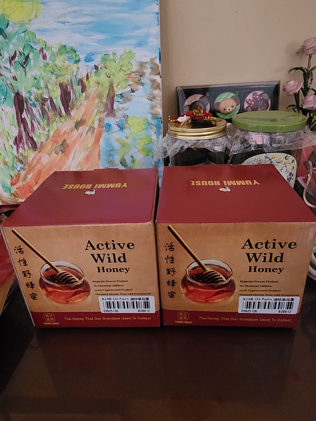 Customer photo review of Monofloral Natural Wild Honey from Oil Palm Tree