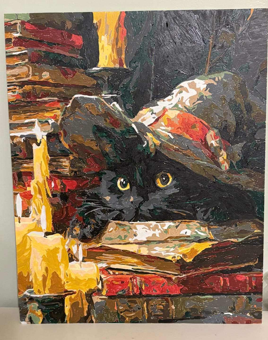 Customer photo review of Spells keeper | Paint by Number