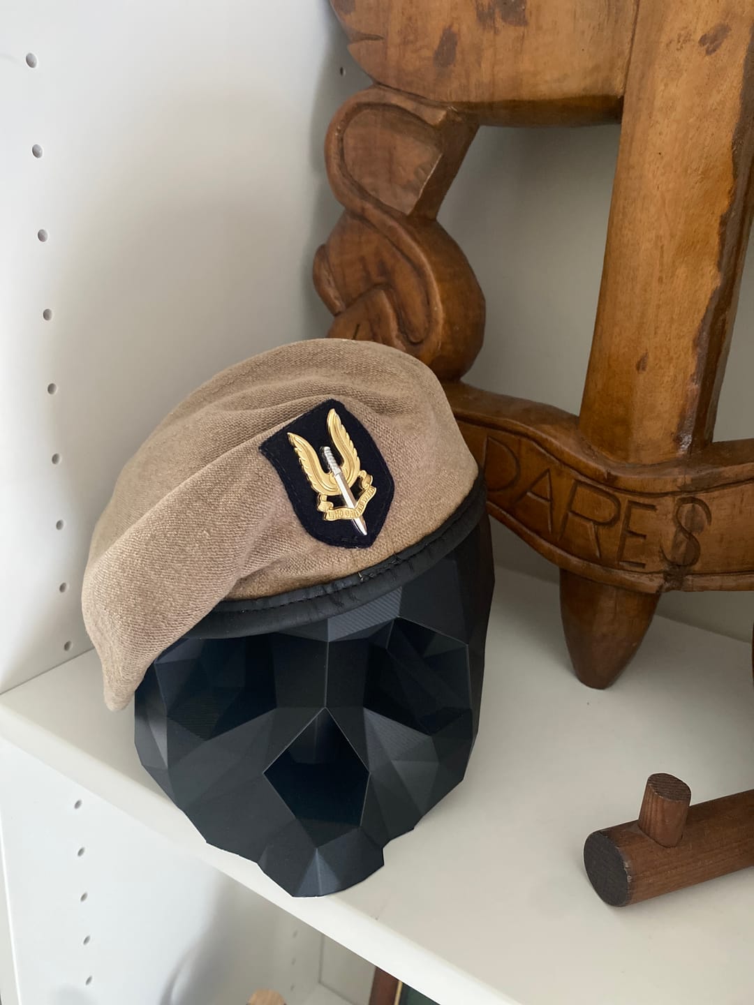 Customer photo review of Black Skull Stand
