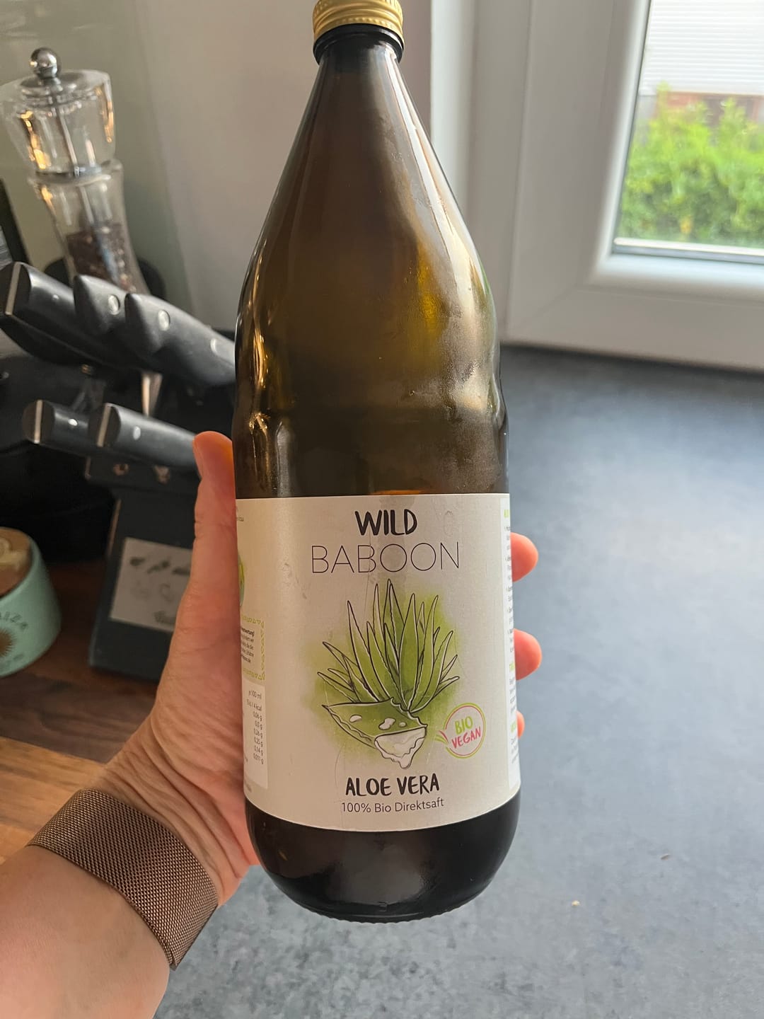 Customer photo review of Bio Aloe Vera Direktsaft - Reine Pflanzenkraft