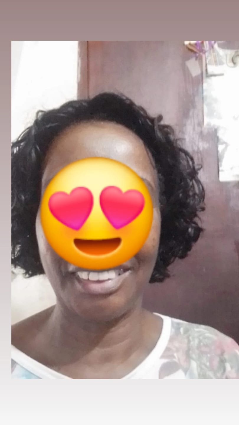Customer photo review of Wig Humana  Many - Castanho Escuro Natura 1B