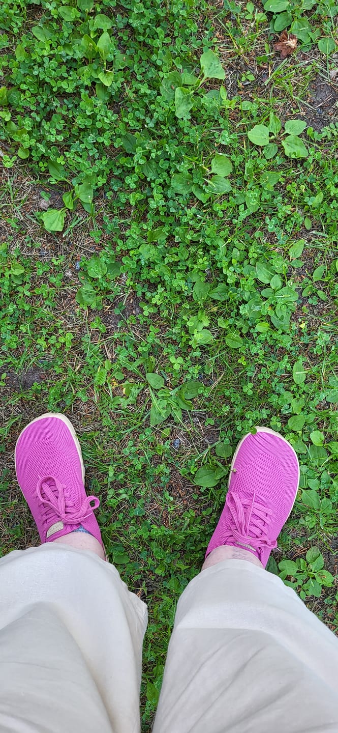 Customer photo review of Vaistoa Iloa -paljasjalkatennarit