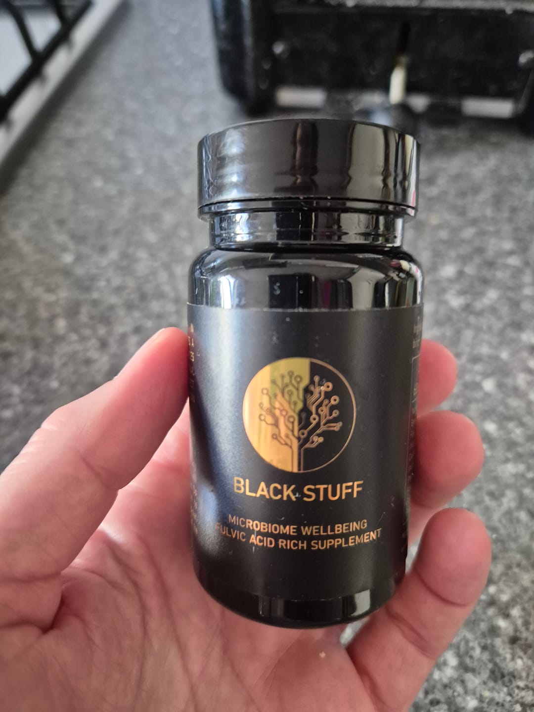 Customer photo review of BLACK STUFF POWDER WITH DOSING SCOOP