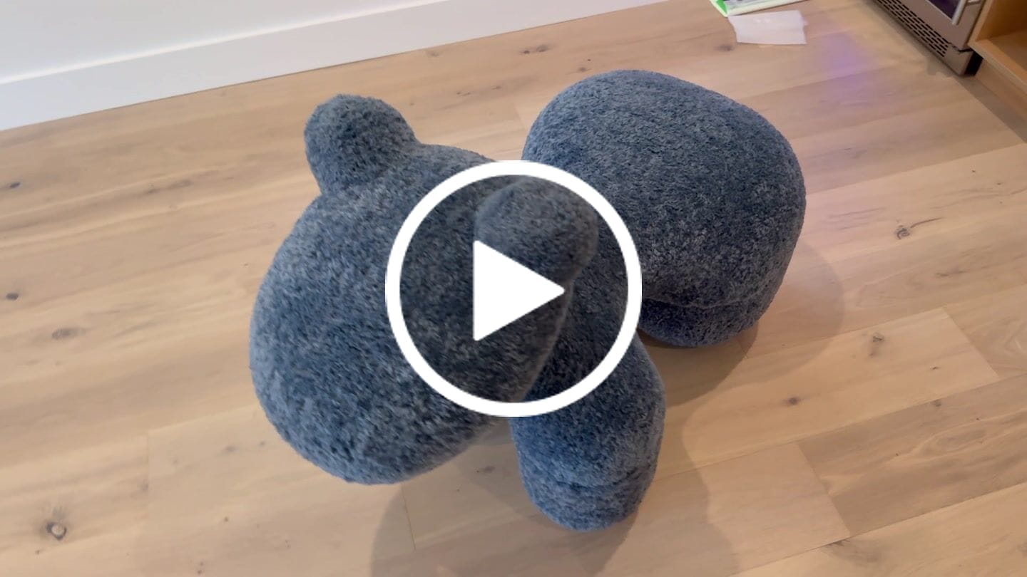 Customer video review of Ultra Soft Pony Accent Chair