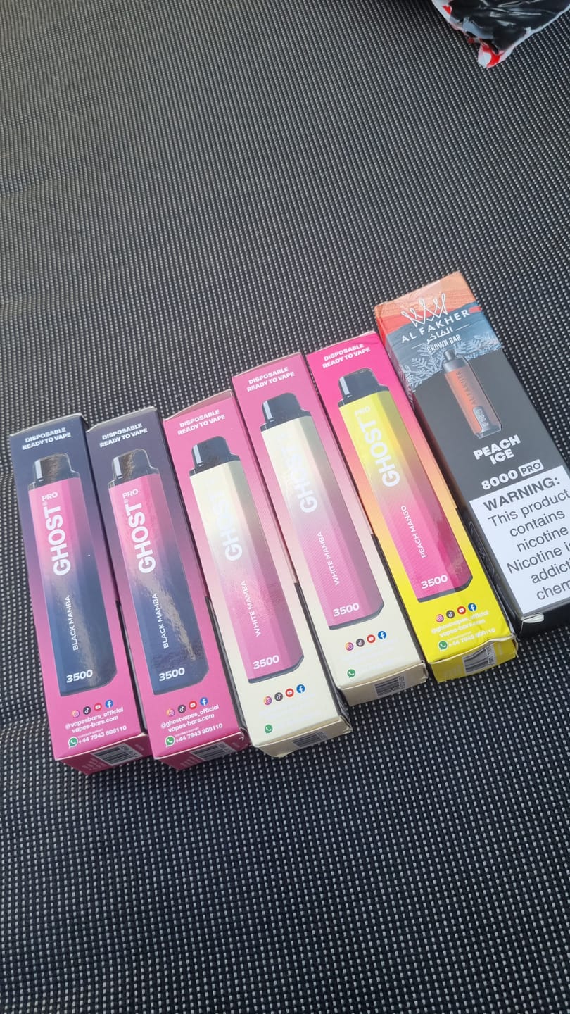 Customer photo review of Ghost Pro 3500 Puffs Disposable Vape