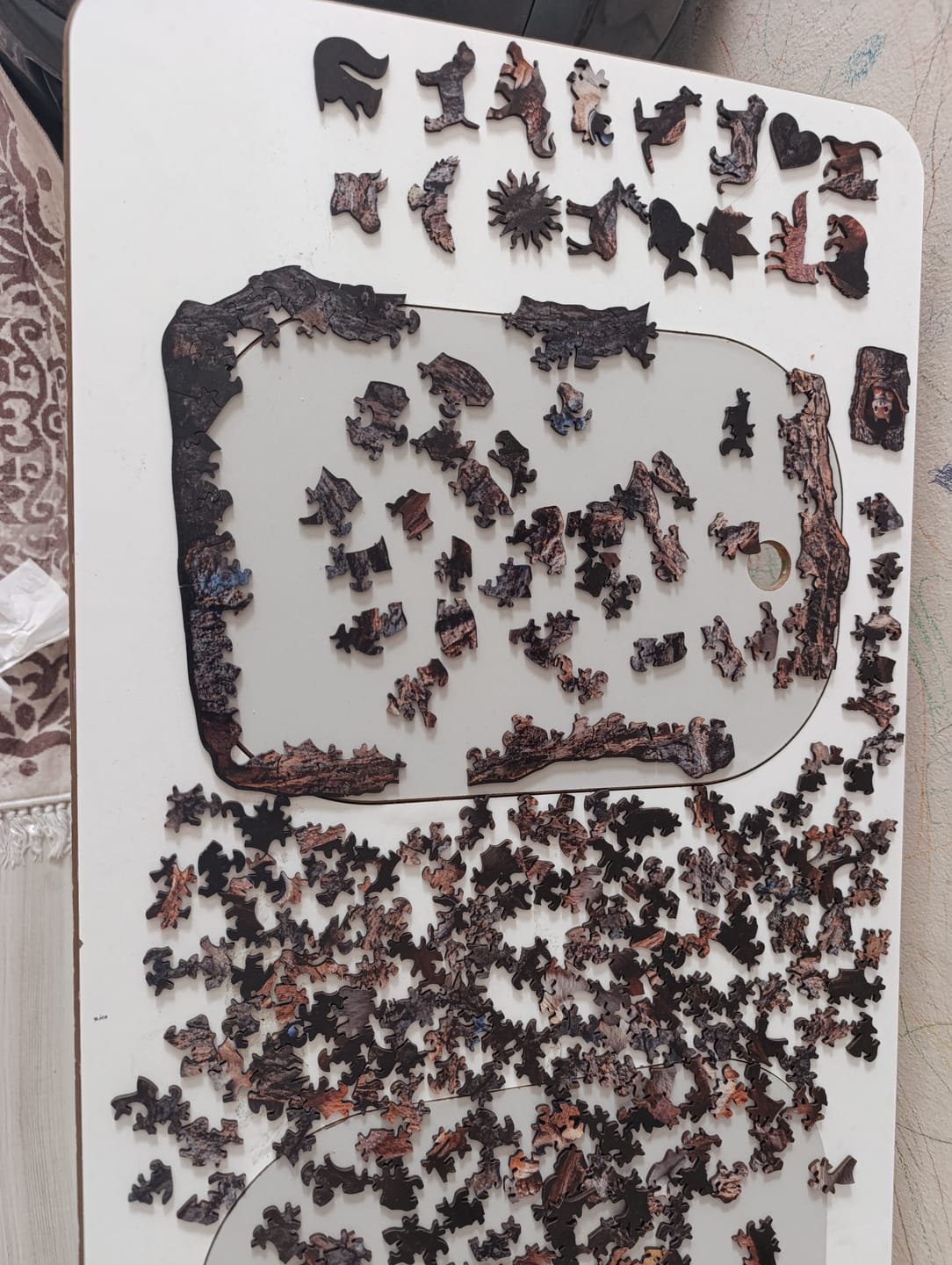 Customer photo review of Sincabın Hazinesi - Ahşap Puzzle