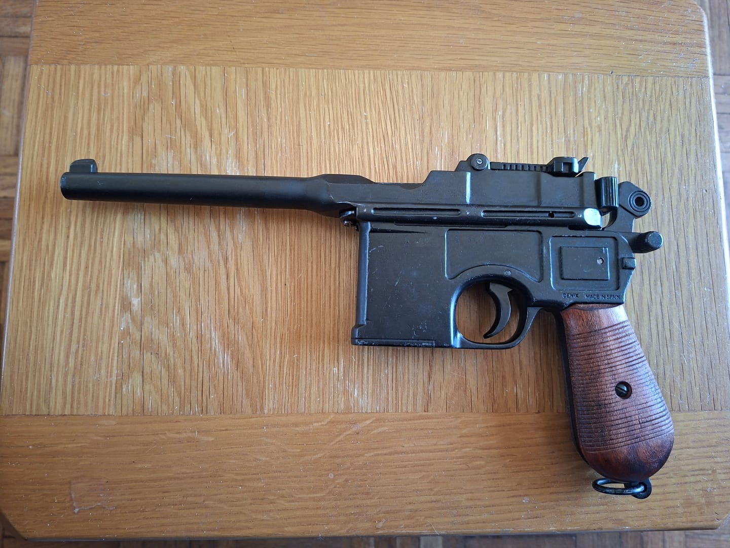 Customer photo review of Mauser C96 "Broomhandle" Pistol with Removable Stock Holster