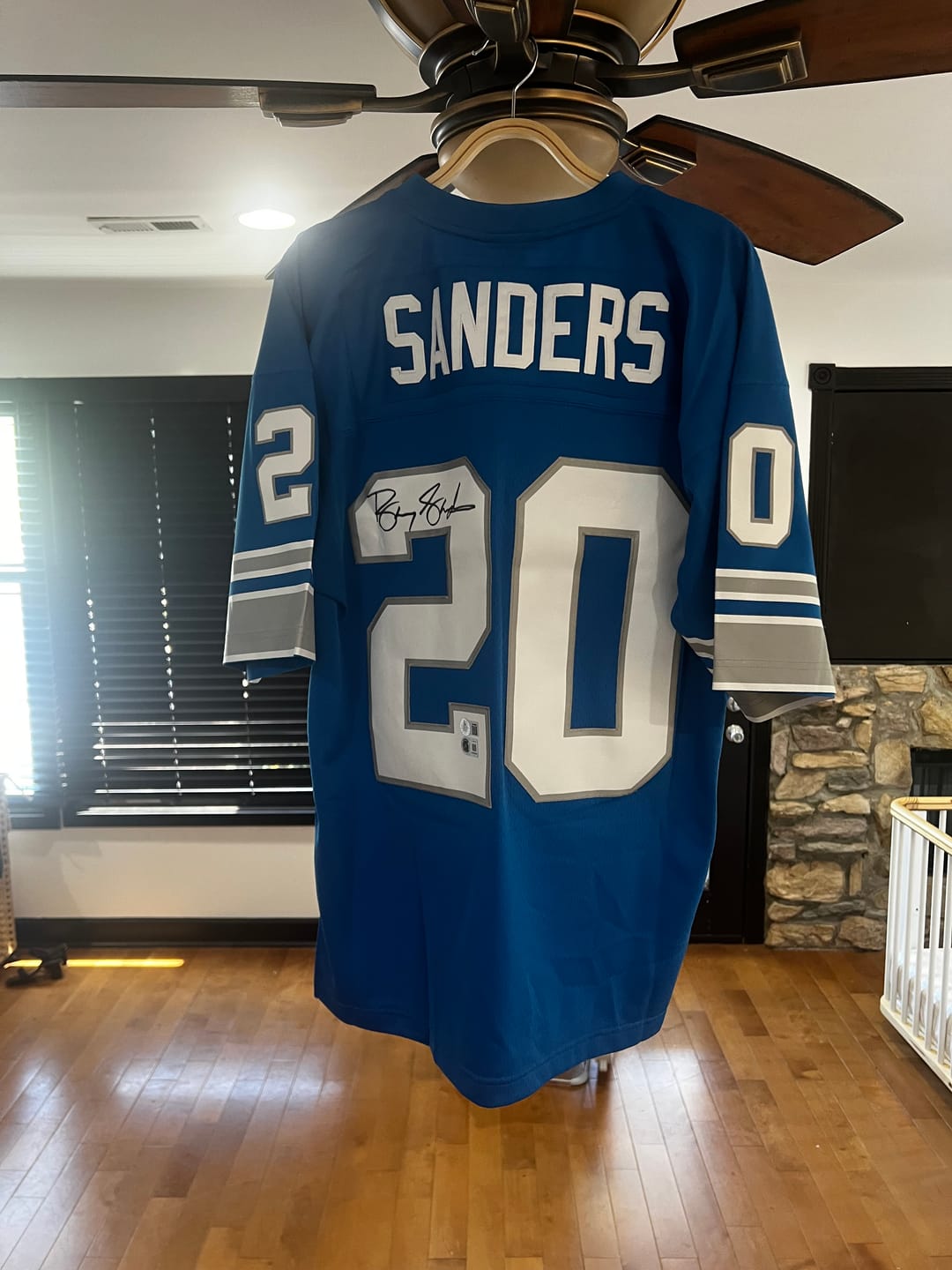 Customer photo review of Barry Sanders Autograph Signing