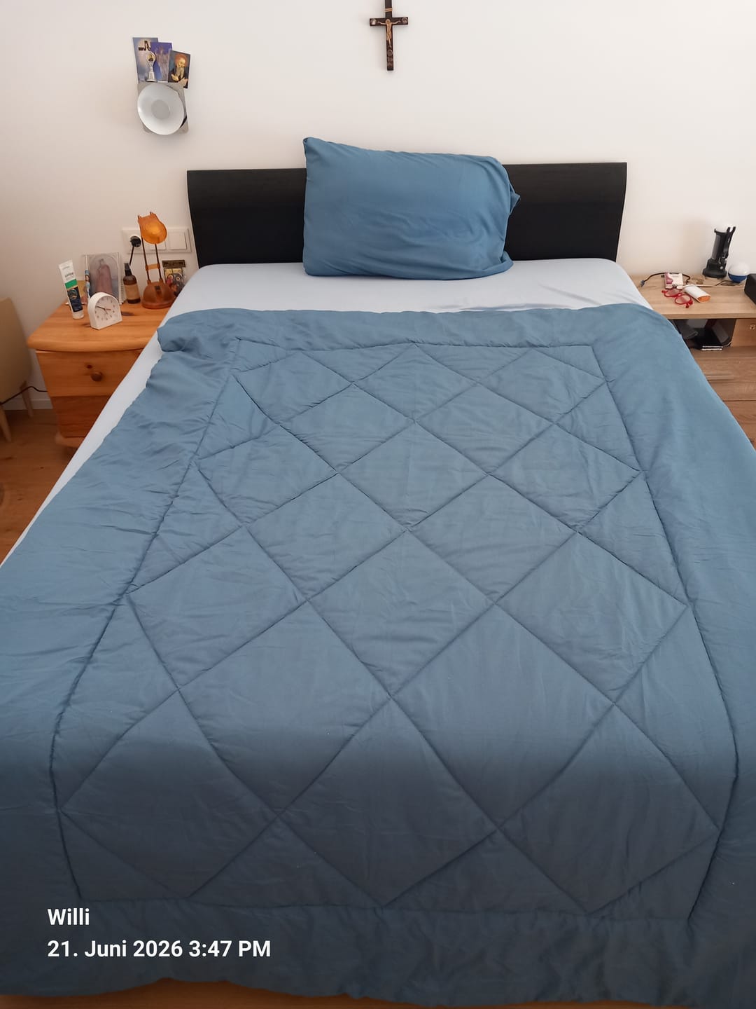 Customer photo review of EasySleep® Decke – Die schnelltrocknende 2-in-1 Bettdecke, die Bettwäsche überflüssig macht.