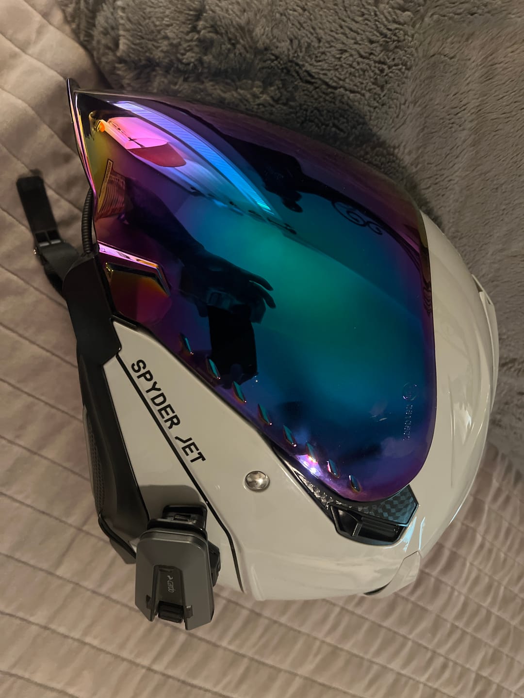 Customer photo review of D.O.T. & ECE Daytona Spyder Jet- Cool Grey