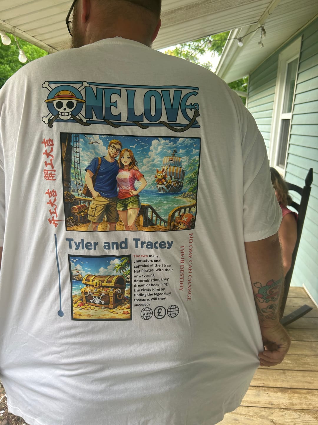Customer photo review of ONE LOVE - custom made (upload)