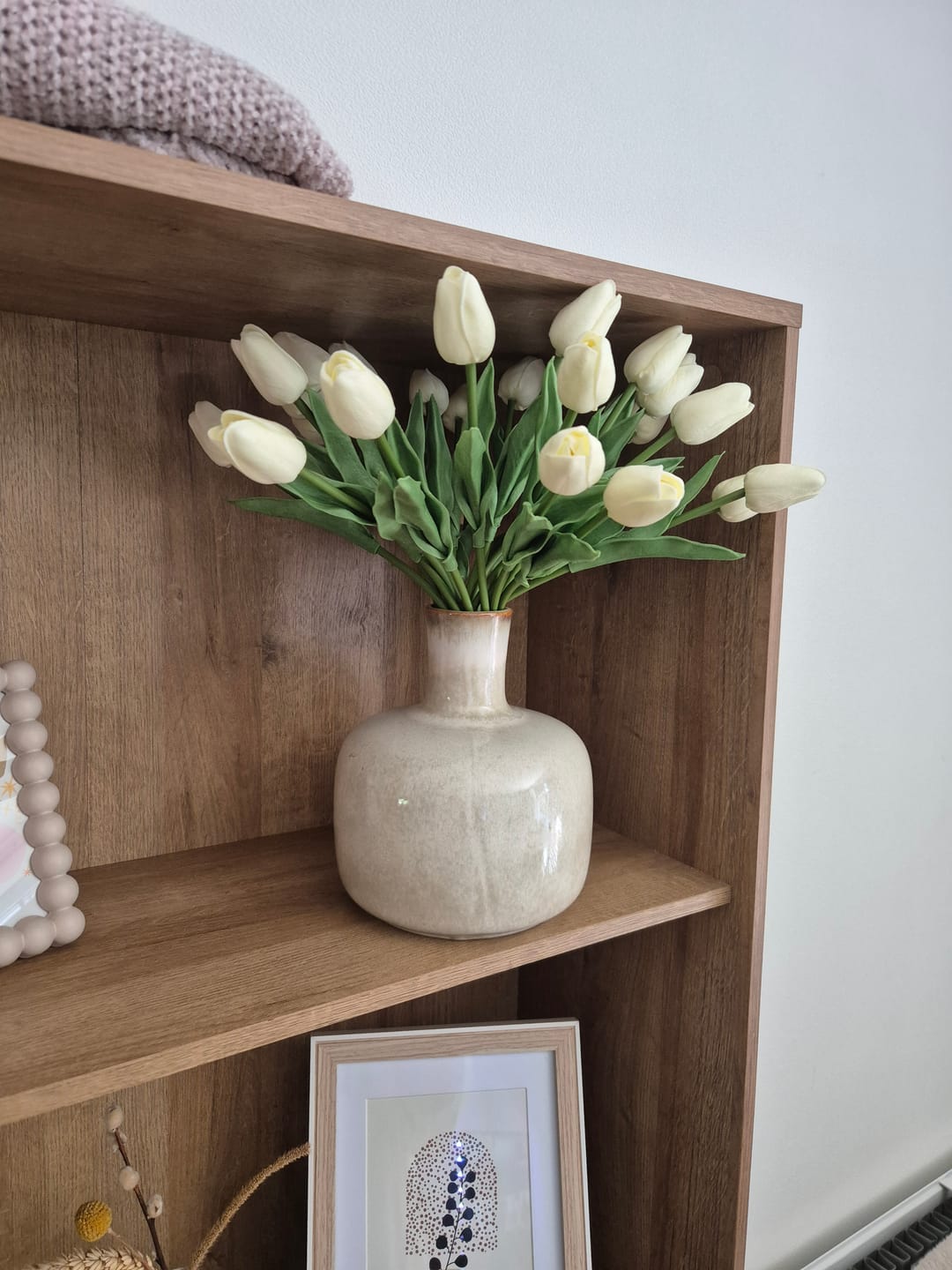 Customer photo review of Tulpen Boeket - Wit (25 stengels)