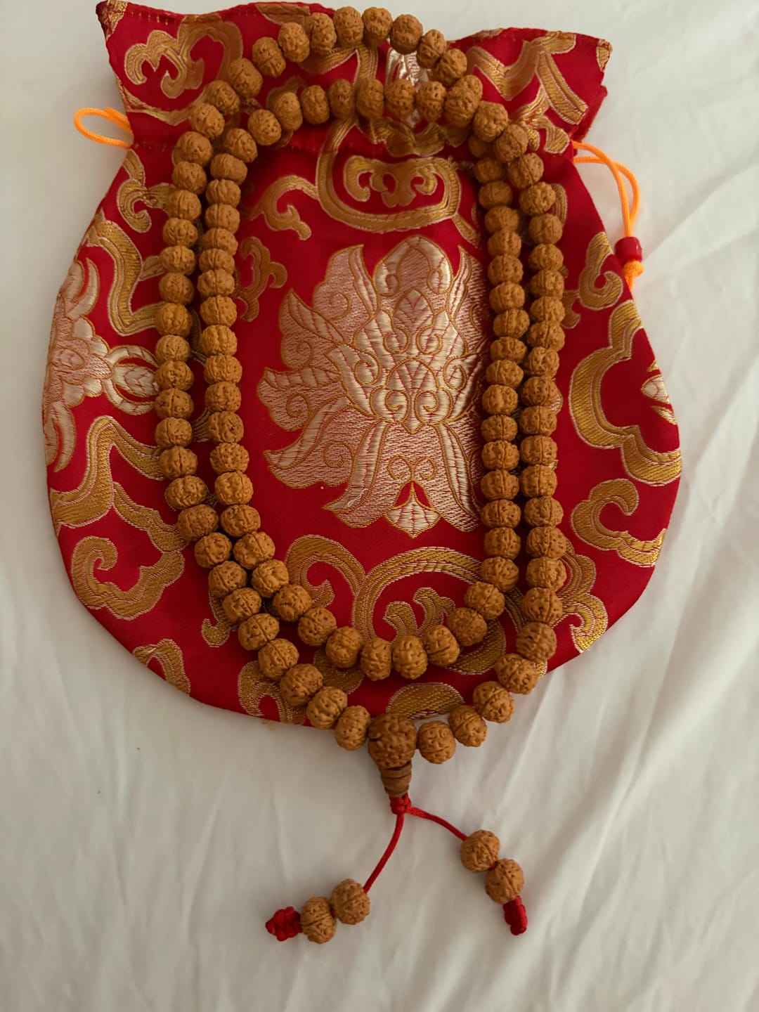 Customer photo review of Rudraksha Bead Mala