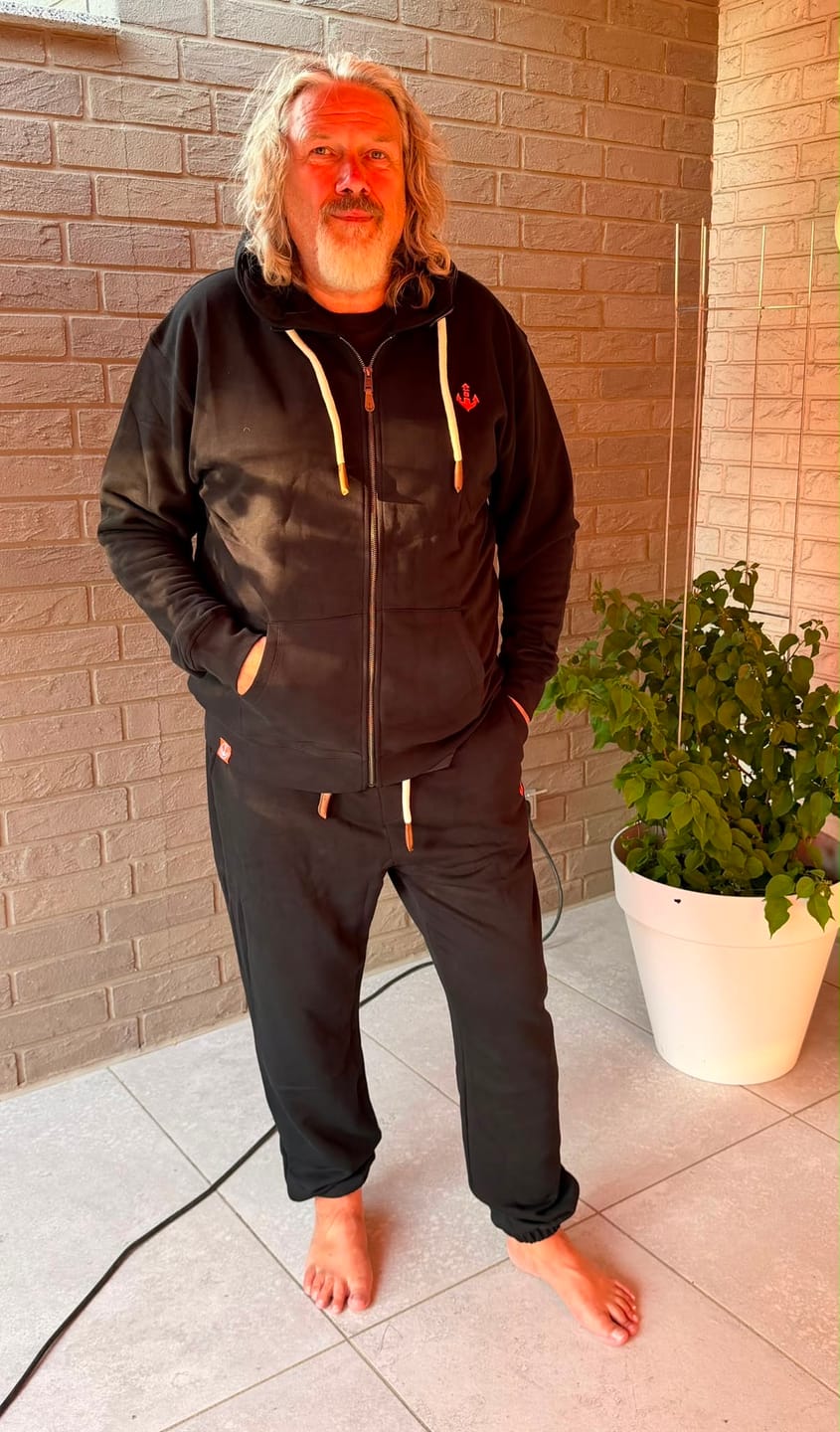 Customer photo review of Mooinzen · Unisex Bio Jogger Zipper