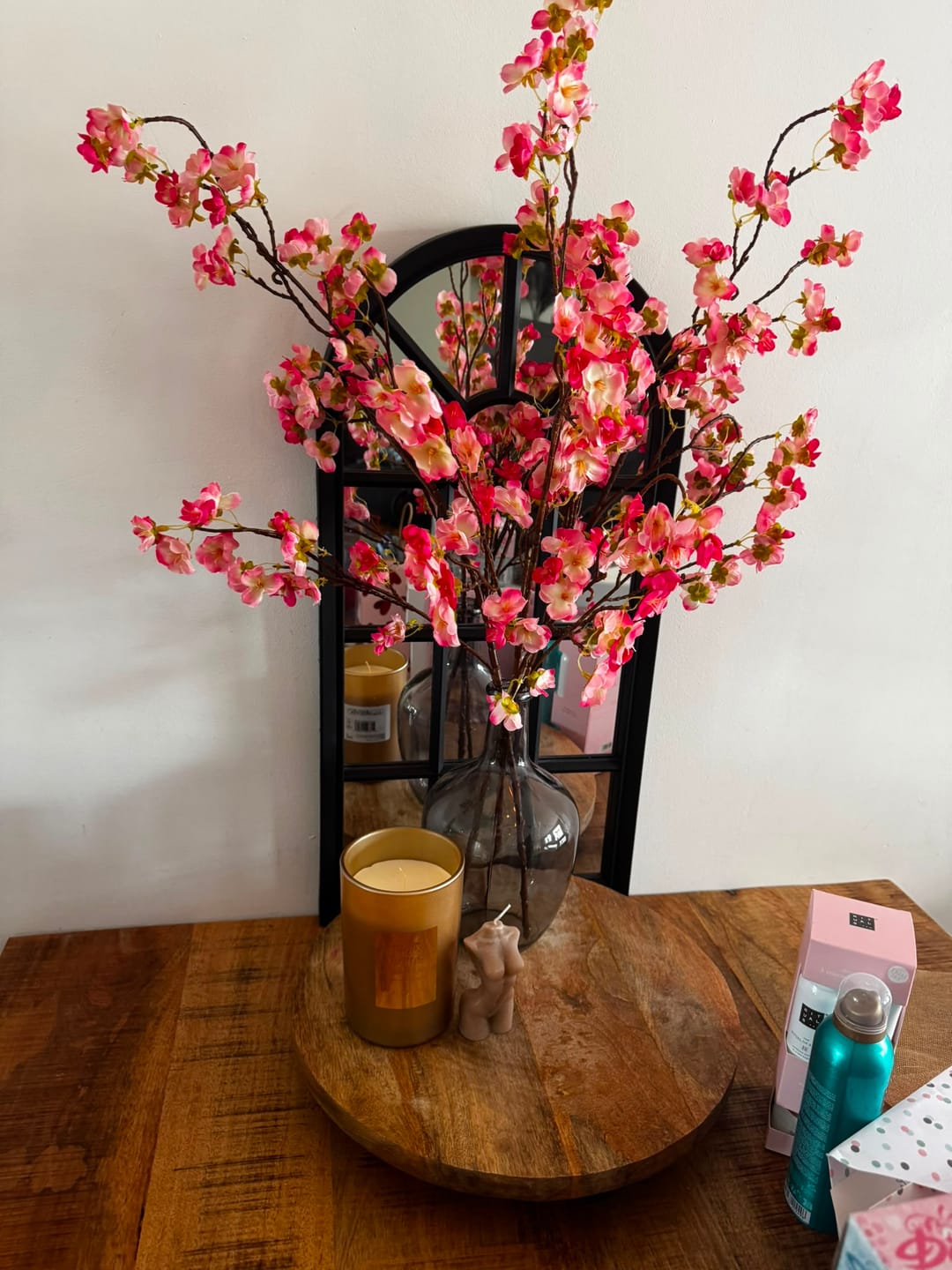 Customer photo review of Zijden Bloesem - Fuchsia roze