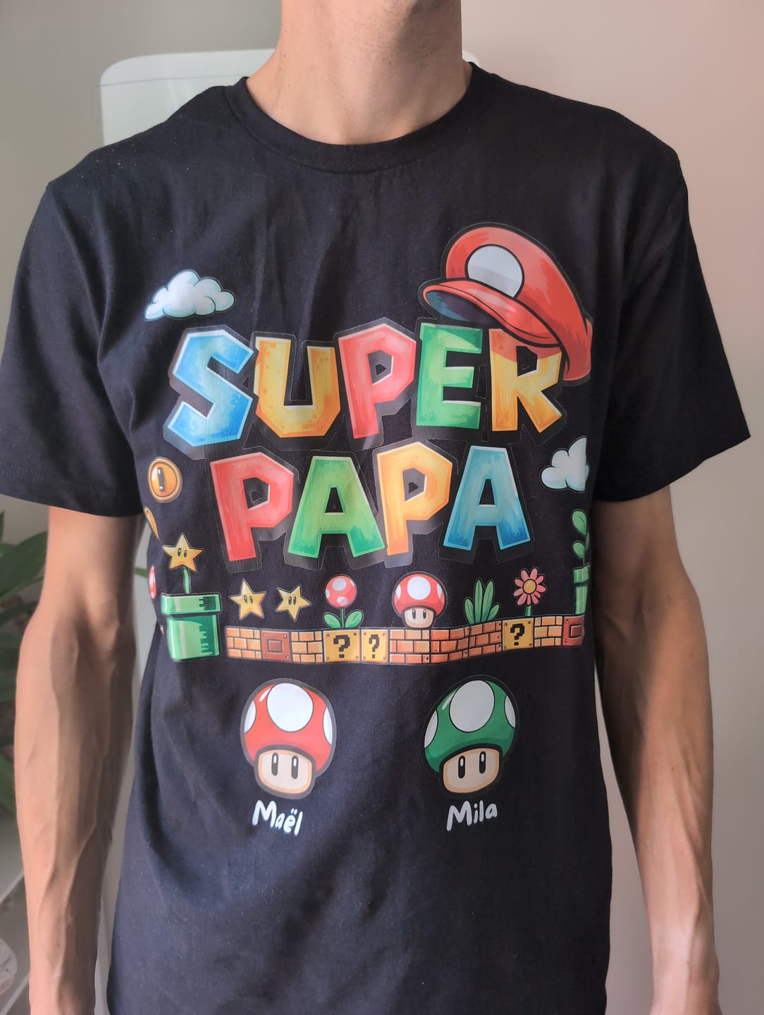 Customer photo review of Super Papa - fabriqué sur mesure