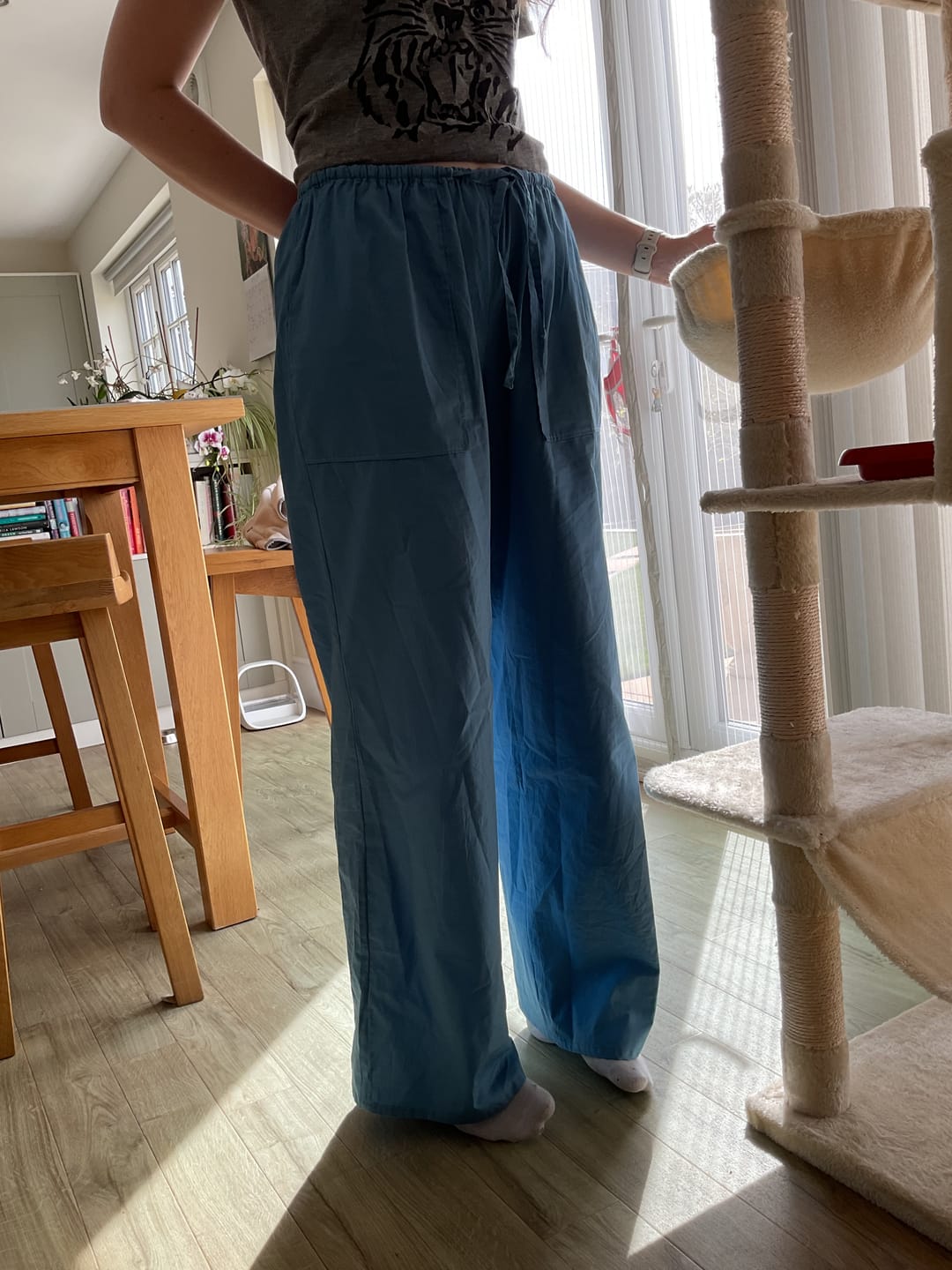 Customer photo review of Plain Rose & Hubble Cotton Poplin Fabric