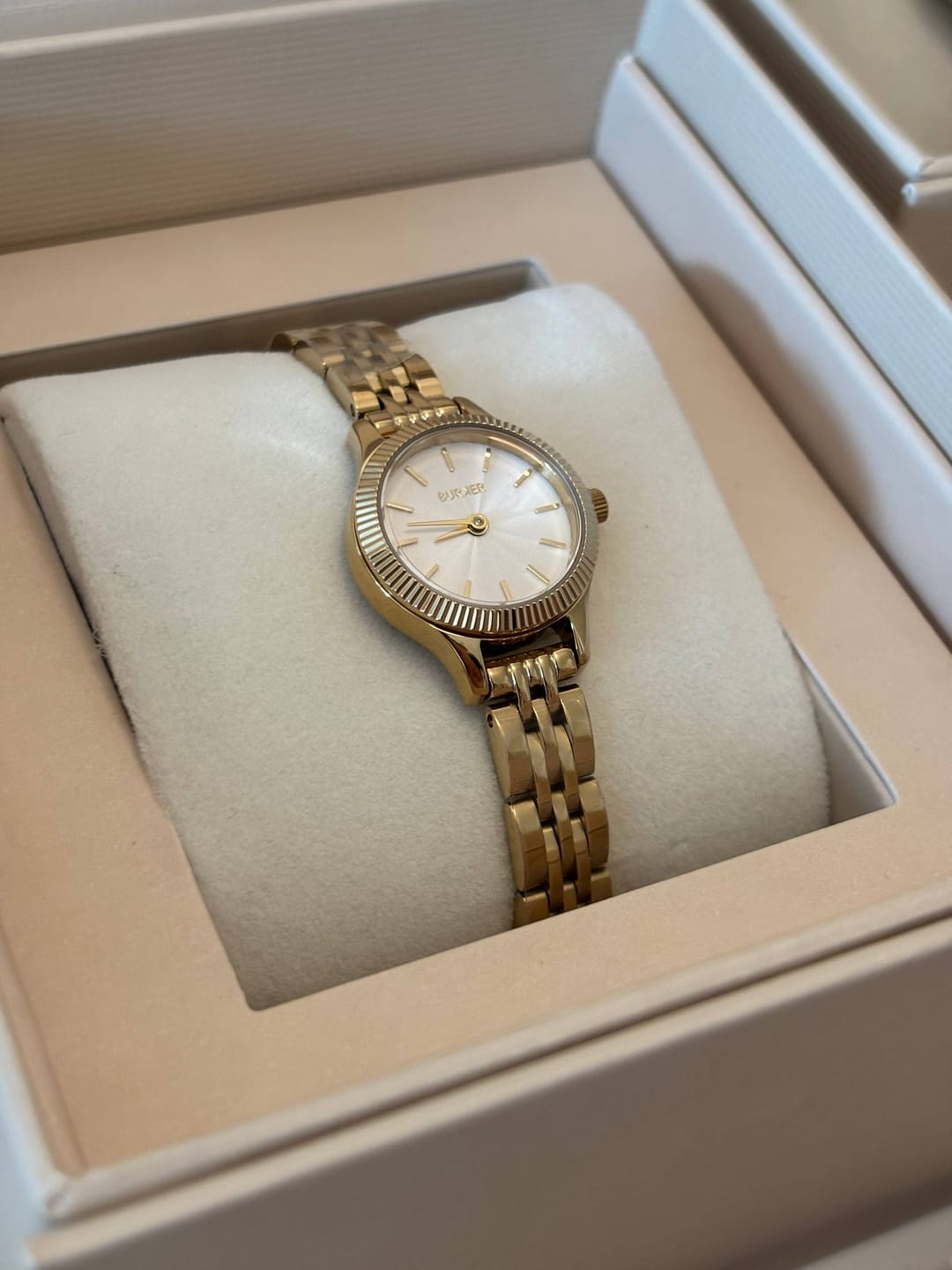 Customer photo review of Sophie Gold White