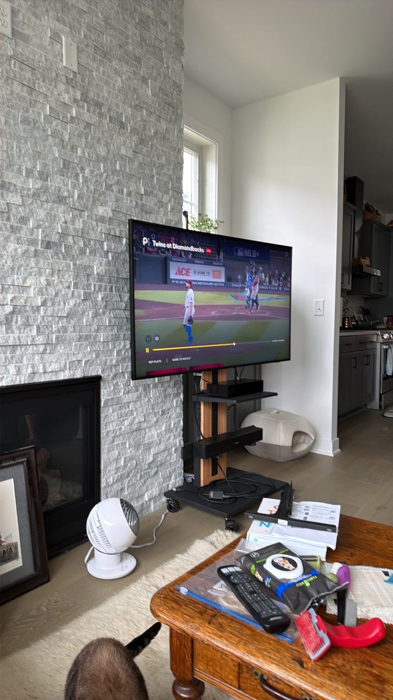Customer photo review of Zen FT65 TV Stand