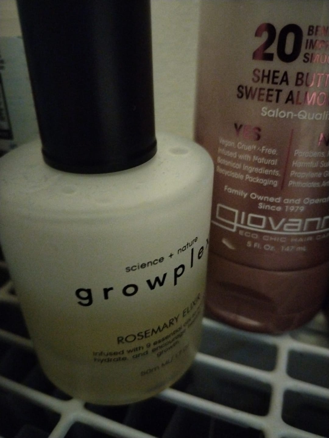 Customer photo review of Rosemary Elixir - 100% Natural Hair Loss Solution