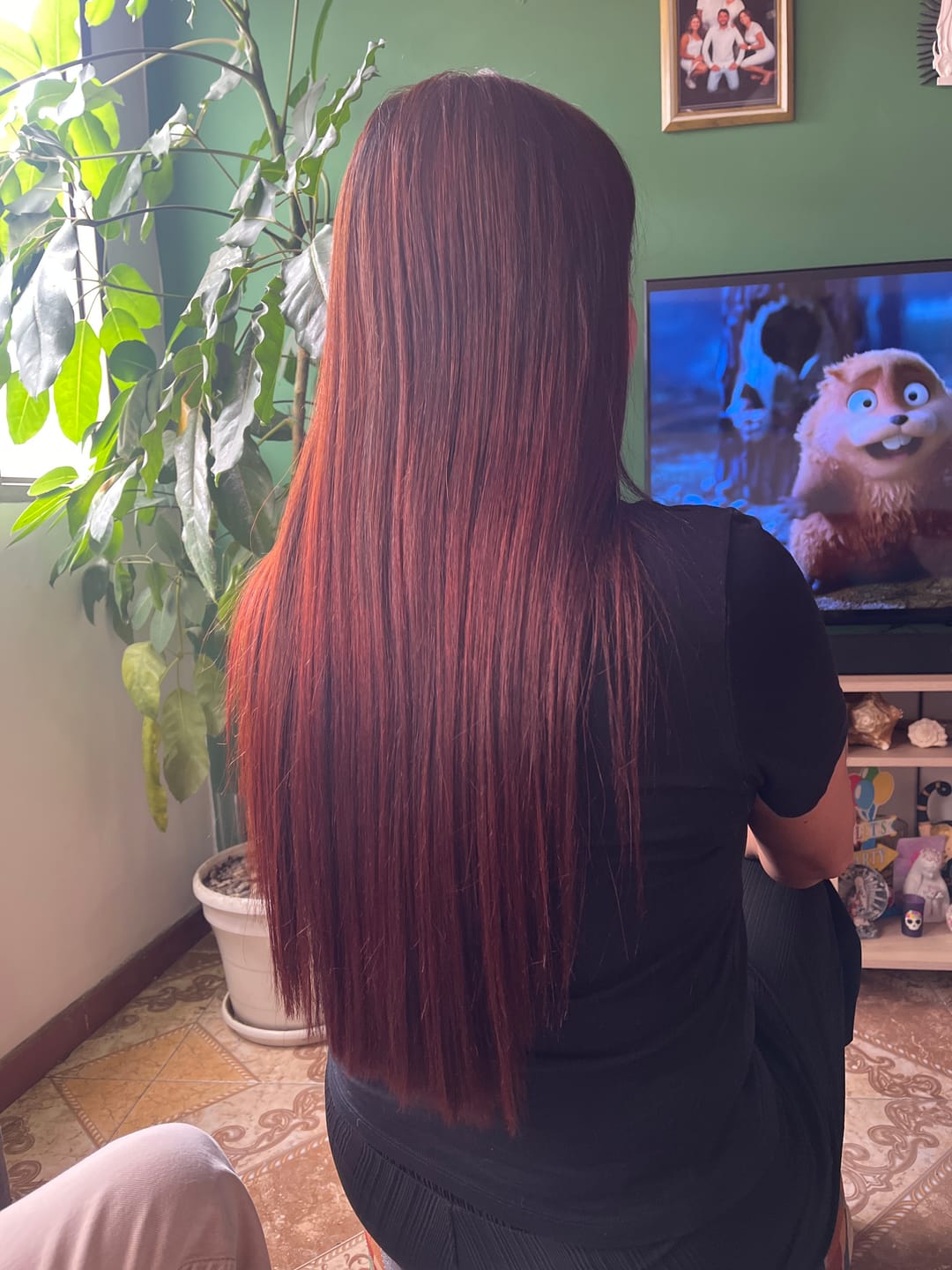 Customer photo review of 🥰 Reparador Total 2 en pasos+ Polimero+ Shampoo crecimiento